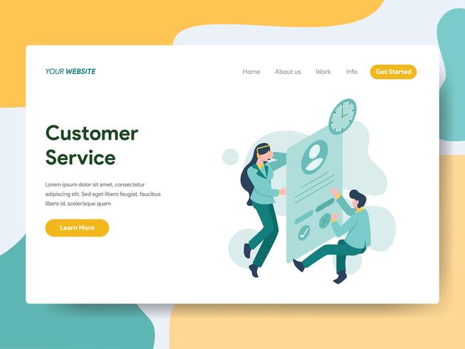 User checking an official customer service website in search results.